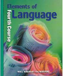 Elements of Language, fourth course 2001 Grade 10