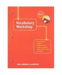 Vocabulary Workshop: Second Course, Grade 8