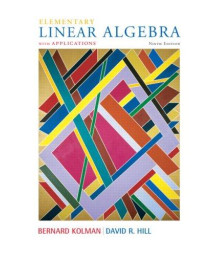 Elementary Linear Algebra with Applications (9th Edition)