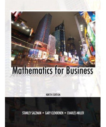 Mathematics for Business (9th Edition)