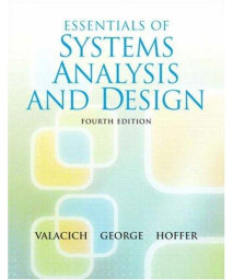 Essentials of System Analysis and Design (4th Edition)