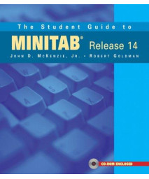 The Student Guide to MINITAB Release 14 + MINITAB Student Release 14 Statistical Software (Book + CD)