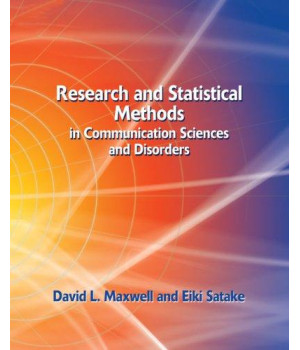 Research and Statistical Methods in Communication Sciences and Disorders