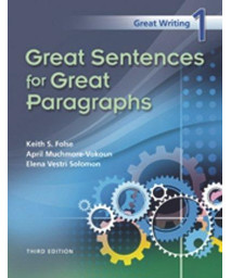 Great Writing 1: Great Sentences for Great Paragraphs