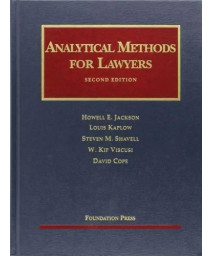 Analytical Methods for Lawyers (University Casebook Series)