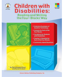 Children with Disabilities: Reading and Writing the Four-Blocks® Way, Grades 1 - 3 (Four-Blocks Literacy Model)