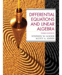 Differential Equations and Linear Algebra (3rd Edition)