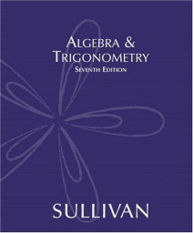 Algebra & Trigonometry (7th Edition)