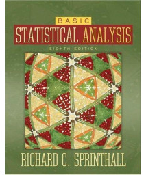 Basic Statistical Analysis (8th Edition)