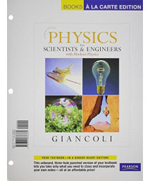 Physics for Scientists and Engineers, Books a la Carte Edition (4th Edition)