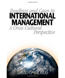 Readings and Cases in International Management: A Cross-Cultural Perspective