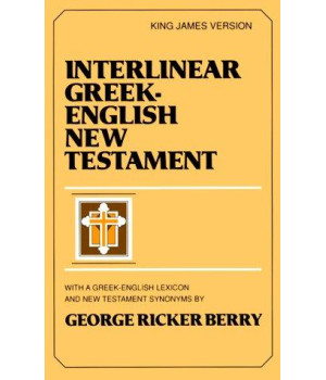 Interlinear Greek-English New Testament :  With Greek-English Lexicon and New Testament Synonyms (King James version)