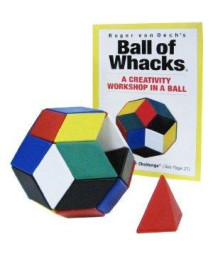Creative Whacks 6 Color Ball of Whack - Von Oech Roger