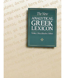 The New Analytical Greek Lexicon