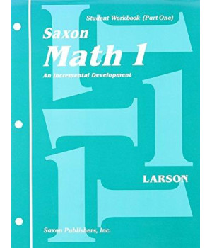 Saxon Math 1, student workbook part 1