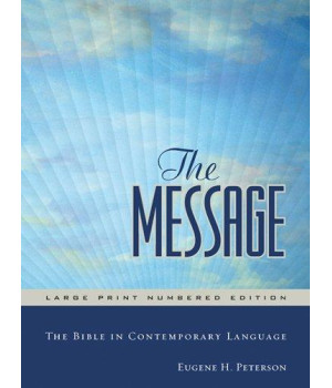 The Message Large Print Numbered Edition