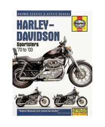 Harley Davidson Sportsters 1970-2003 (Haynes Manuals)