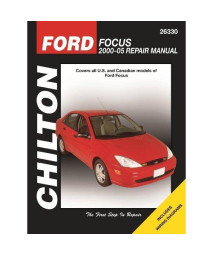 Ford Focus: 2000 through 2005 (Chilton's Total Car Care Repair Manuals)