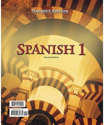 Spanish 1: For Christian Schools Teacher's Edition (Bob Jones)