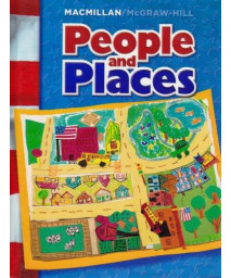 Macmillan/ McGraw-Hill People and Places Grade 1 Student Textbook      (Hardcover)