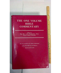 The One Volume Bible Commentary      (Hardcover)