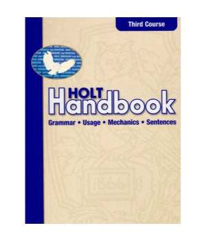 Holt Handbook: Student Edition Third Course 2003