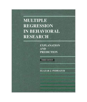 Multiple Regression in Behavioral Research      (Hardcover)