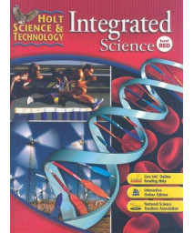 Holt Science & Technology: Integrated Science: Student Edition Level Red 2008      (Hardcover)