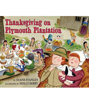 Thanksgiving on Plymouth Plantation (The Time-Traveling Twins)      (Hardcover)