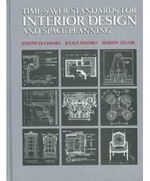 Time-Saver Standards for Interior Design and Space Planning      (Hardcover)