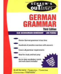 Schaum's Outline of German Grammar      (Paperback)