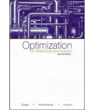 Optimization of Chemical Processes      (Hardcover)