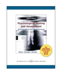 Psychological Testing and Assessment An Introduction to Tests and Measurement