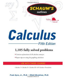 Schaum's Outline of Calculus, 5th ed. (Schaum's Outline Series)      (Paperback)
