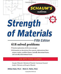 Schaum's Outline of Strength of Materials, Fifth Edition (Schaum's Outline Series)      (Paperback)