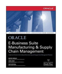 Oracle E-Business Suite Manufacturing & Supply Chain Management