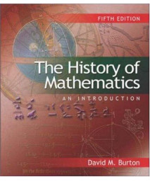 The History of Mathematics: An Introduction (reprint ISBN)      (Hardcover)
