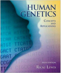 Human Genetics: Concepts and Applications w/ bound in OLC card      (Paperback)