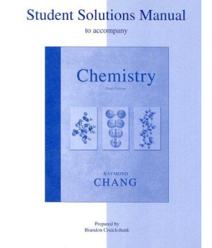 Student Solutions Manual to accompany Chemistry      (Paperback)