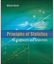 Principles of Statistics for Engineers and Scientists      (Hardcover)
