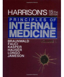 Harrison's Principles of Internal Medicine: 15th Edition, 2-Volume Set      (Hardcover)