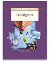 Pacemaker Pre-Algebra Workbook      (Paperback)