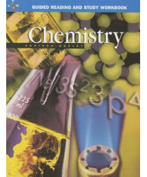 ADDISON WESLEY CHEMISTRY 5TH EDITION GUIDED STUDY WORKSHEETS SE 2002C      (Paperback)