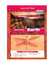Adapted Tests Science Explorer (Prentice Hall Earth Science)