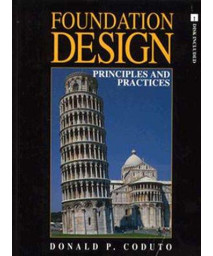 Foundation Design: Principles and Practices      (Hardcover)