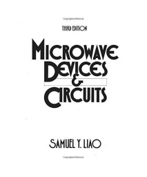 Microwave Devices and Circuits (3rd Edition)