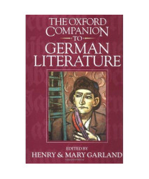 The Oxford Companion to German Literature