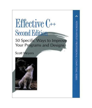 Effective C++: 50 Specific Ways to Improve Your Programs and Design (2nd Edition) (Addison-Wesley Professional Computing)