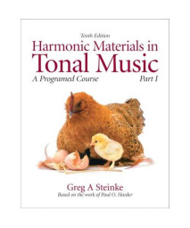 Harmonic Materials in Tonal Music: A Programmed Course, Part 1 (10th Edition) (Pt. 1)
