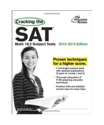 Cracking the SAT Math 1 & 2 Subject Tests, 2013-2014 Edition (College Test Preparation)